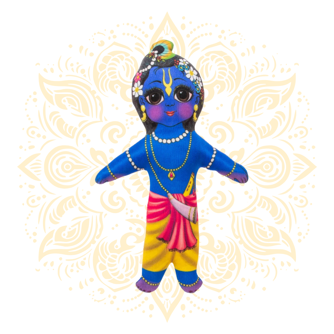 Krishna Cloth Doll 7”