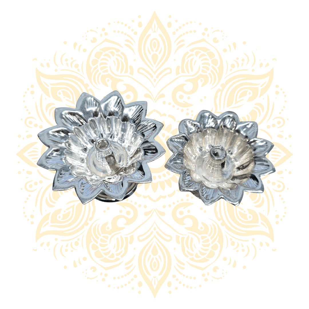 925 Sterling Silver Oil Lamp (Diya) - Matchless Gifts