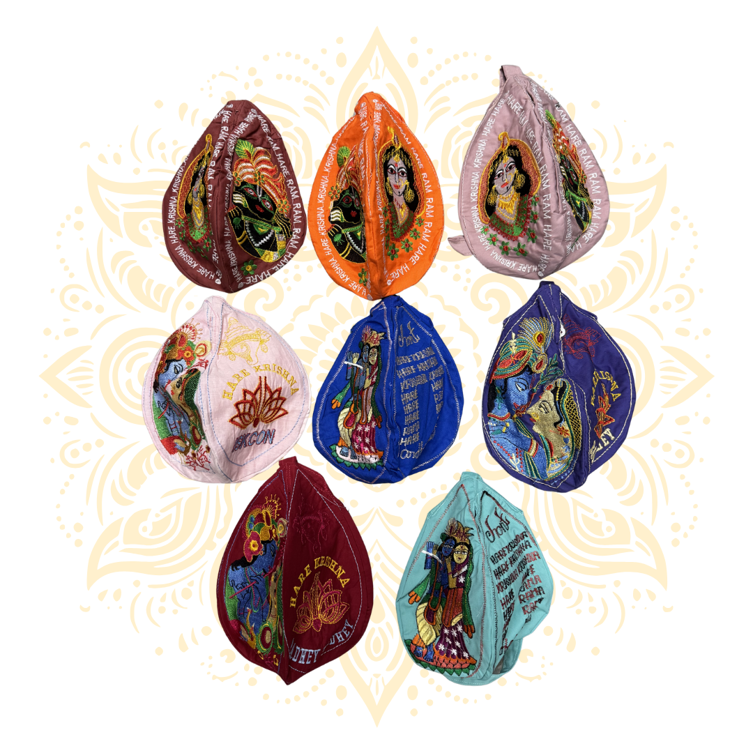 Embroidered Bead Bags