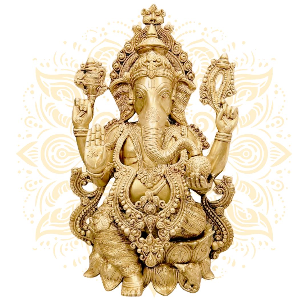 Brass Ganesh Assorted Figures 1.5 - 19" - Matchless Gifts23