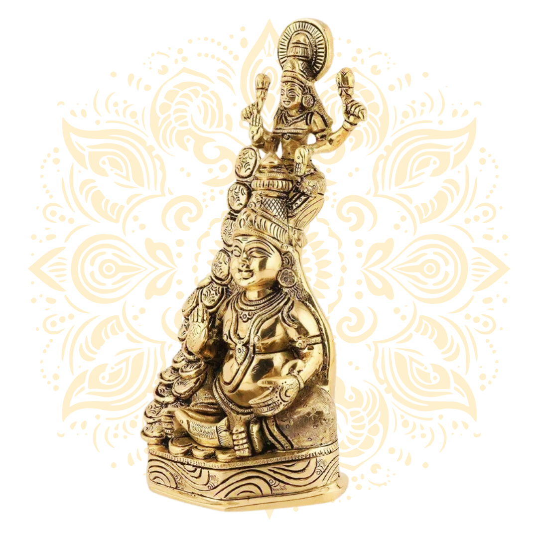 Brass Kubera Statue Collection - Matchless Gifts9
