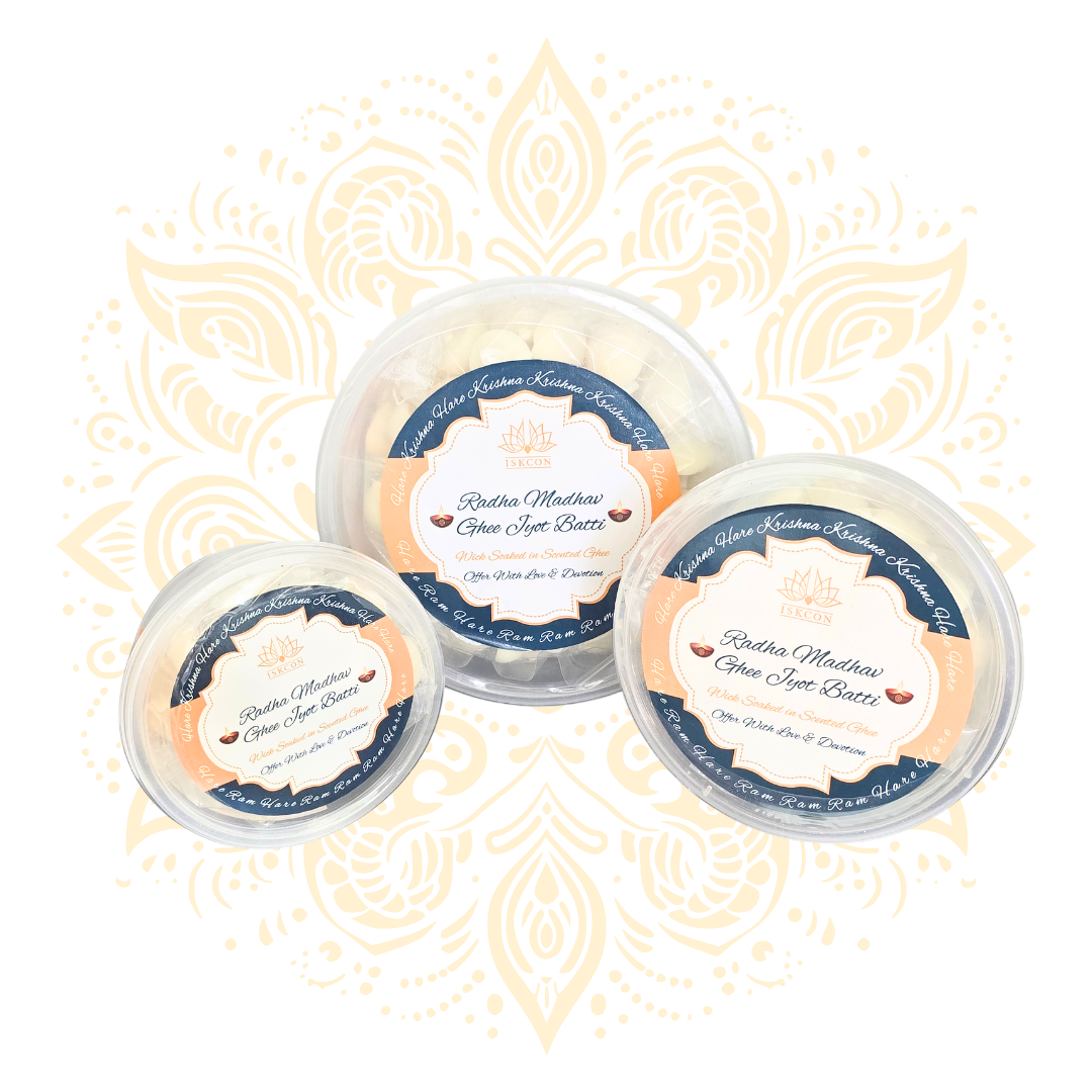 Cow Ghee Cotton Wicks for Oil Lamps