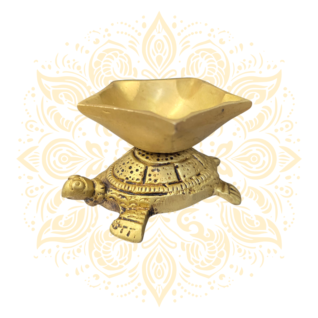 Brass Turtle Deepak 2x3”