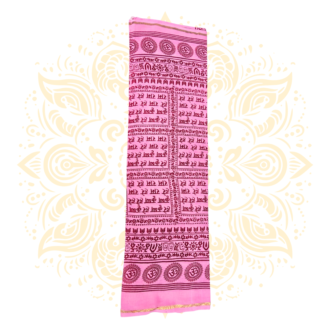 Printed Hari Nam Cotton Chadar