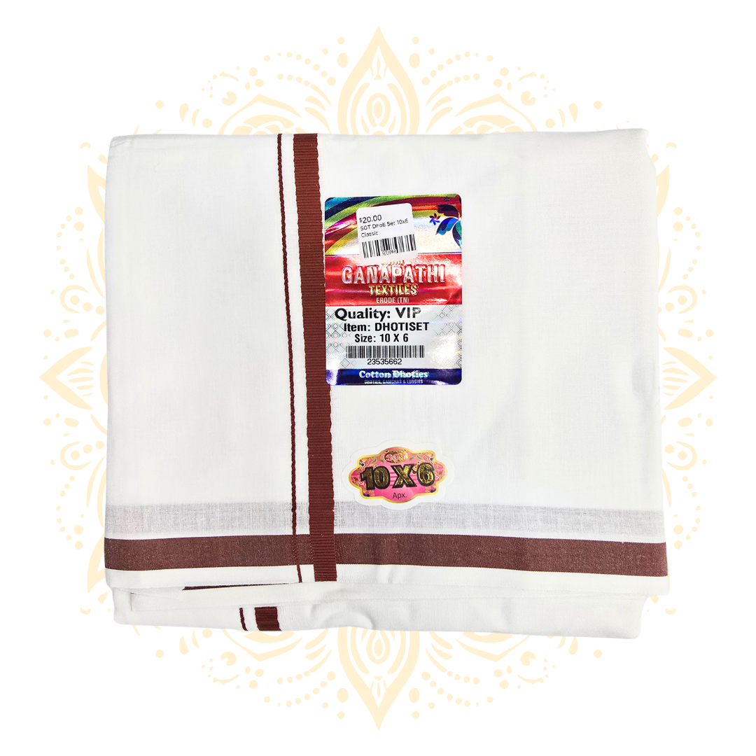 SGT Dhoti Set 10x6 Classic