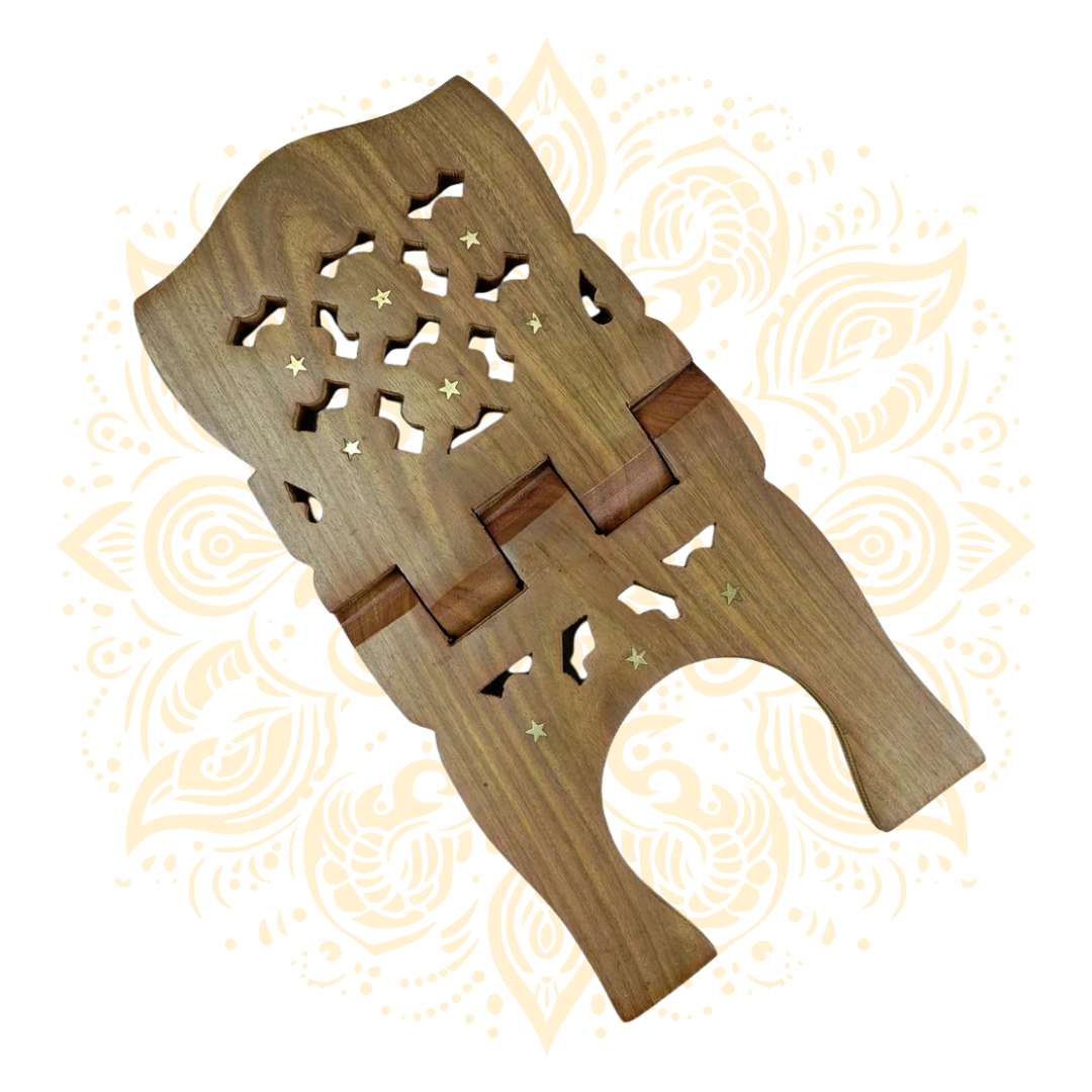 Wooden Folding Book Stand