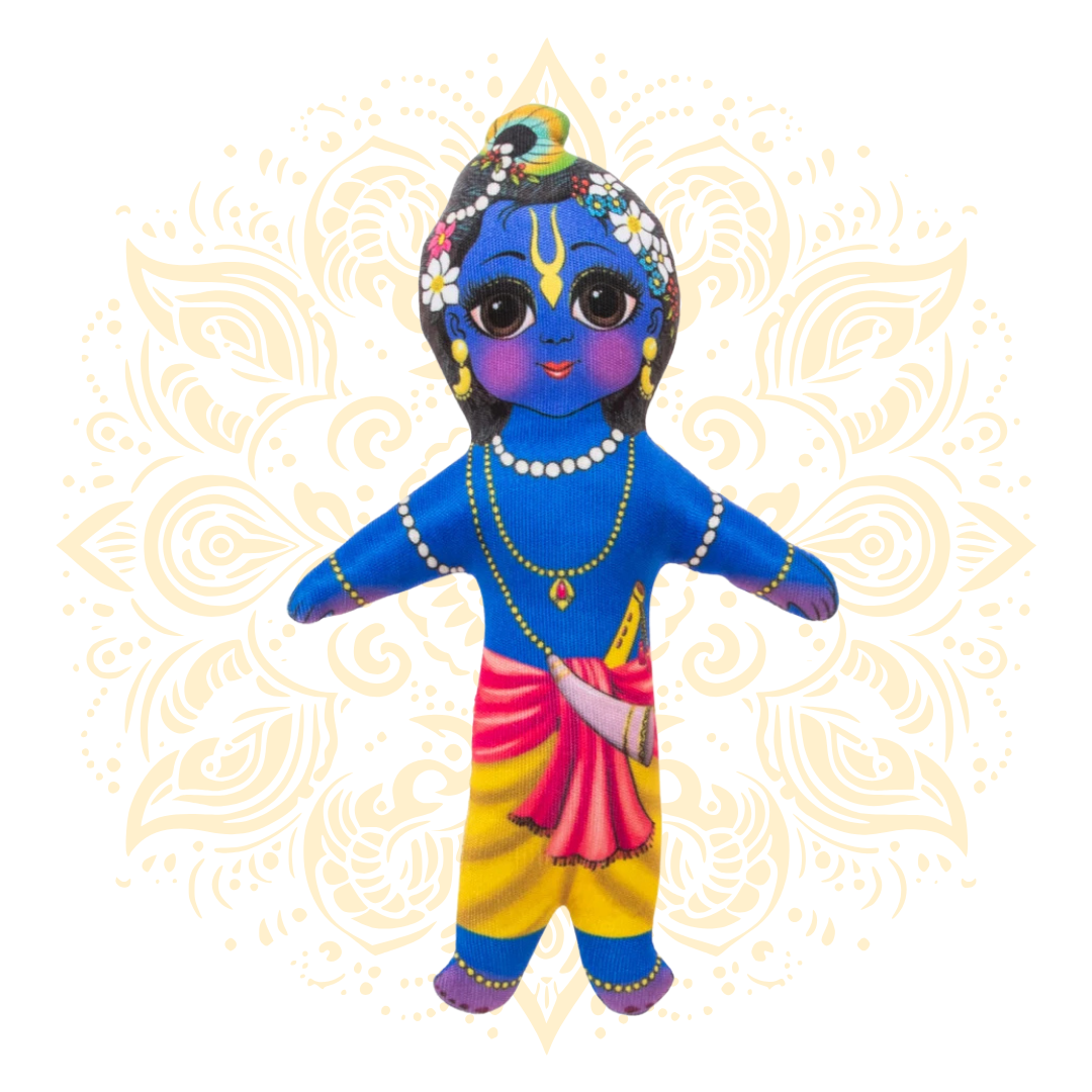 Deity Cloth Dolls 11” – Krishna, Radha, Balaram, Rama Set &amp; Jagannath Baladeva Subhadra Plush