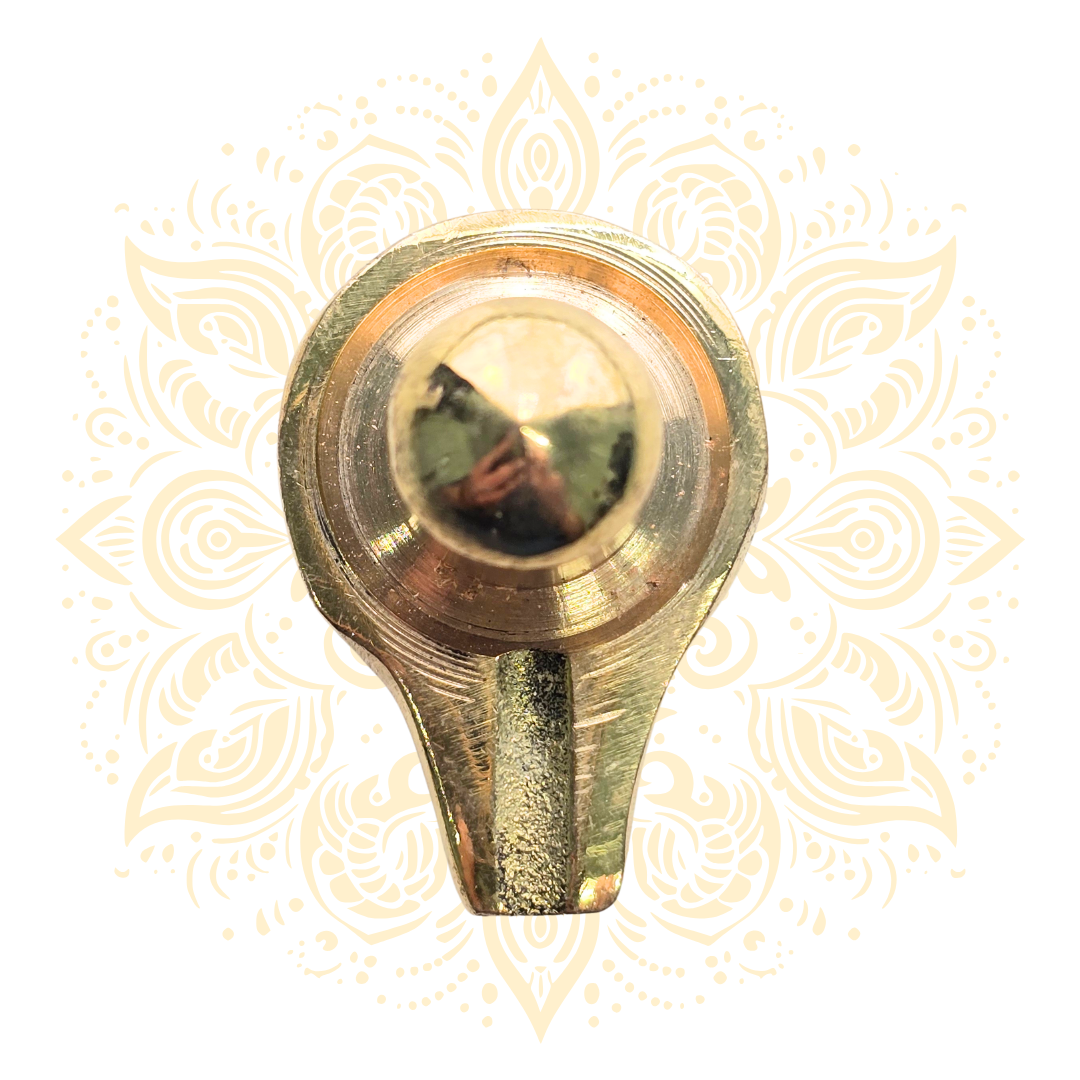 Mini Brass Shiva Lingam with Yoni Base - Matchless Gifts