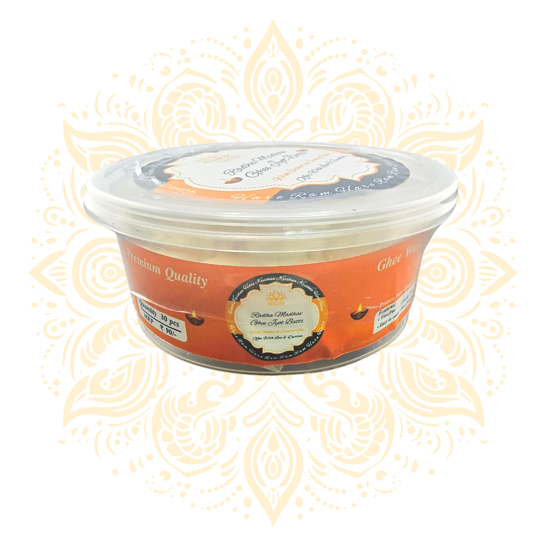 Cow Ghee Cotton Wicks for Oil Lamps