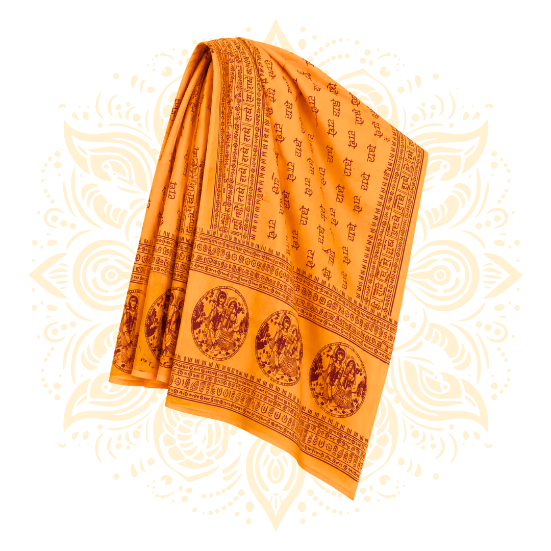 PITAMBARI RADHEY RADHEY PRINTED CHADAR