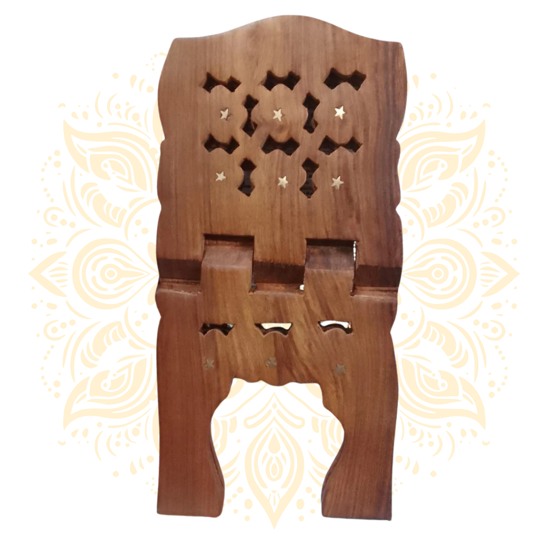Wooden Folding Book Stand