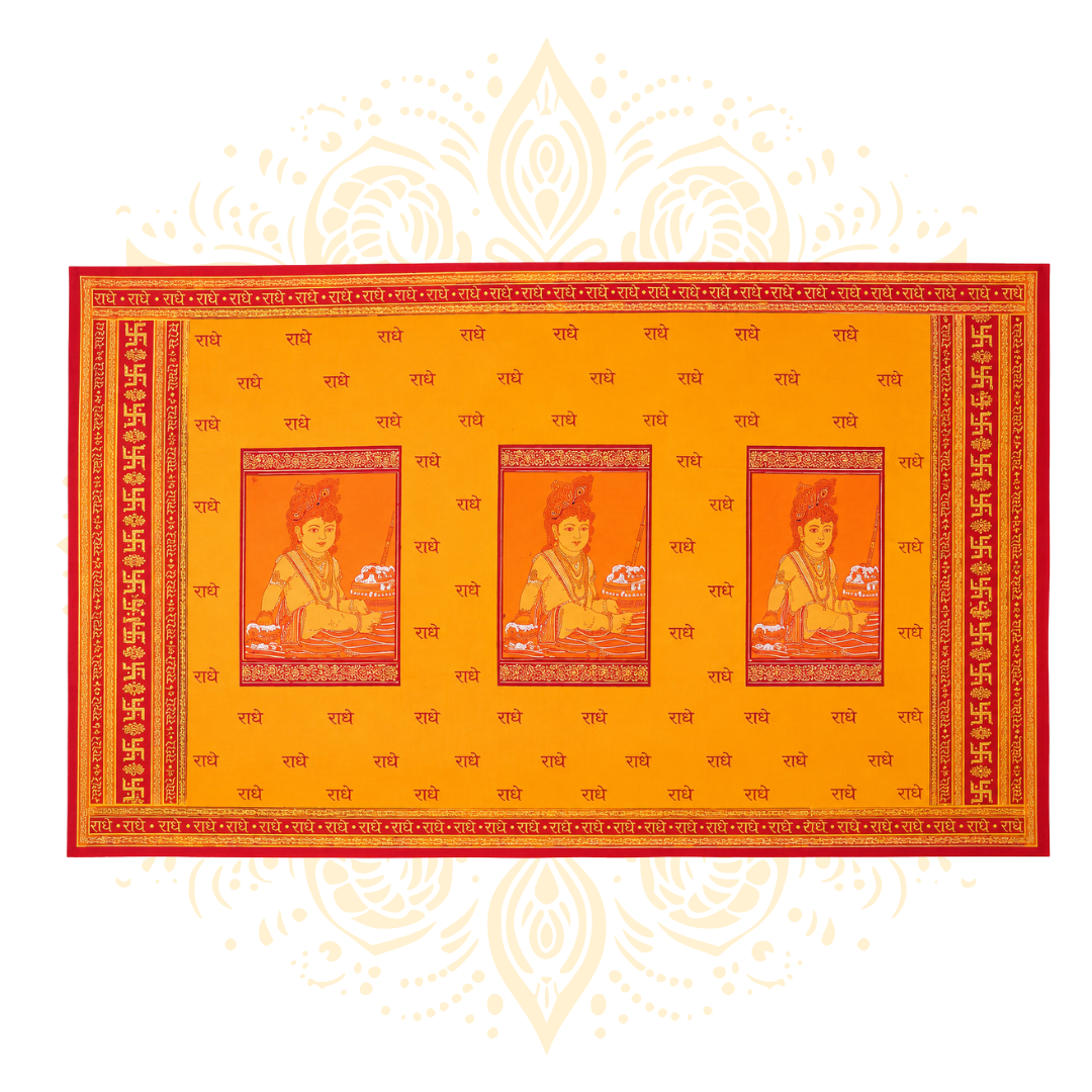 Makhan Chor Printed Cotton Chadar
