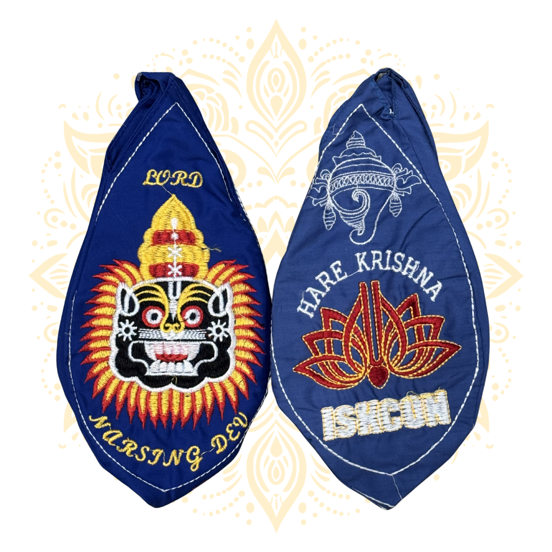 Narasimha Embroidered Bead Bags
