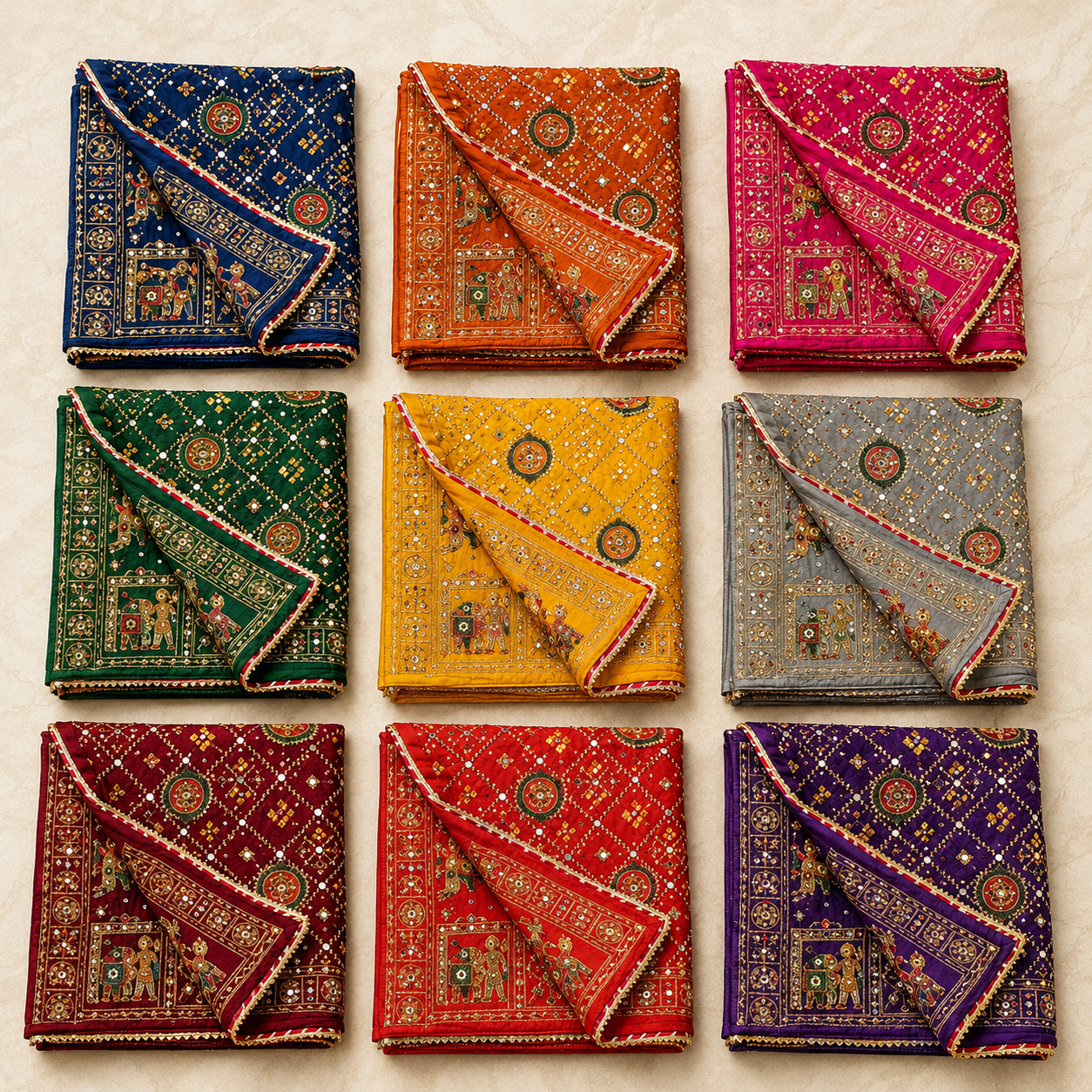 Pure Gajji Silk Dupatta