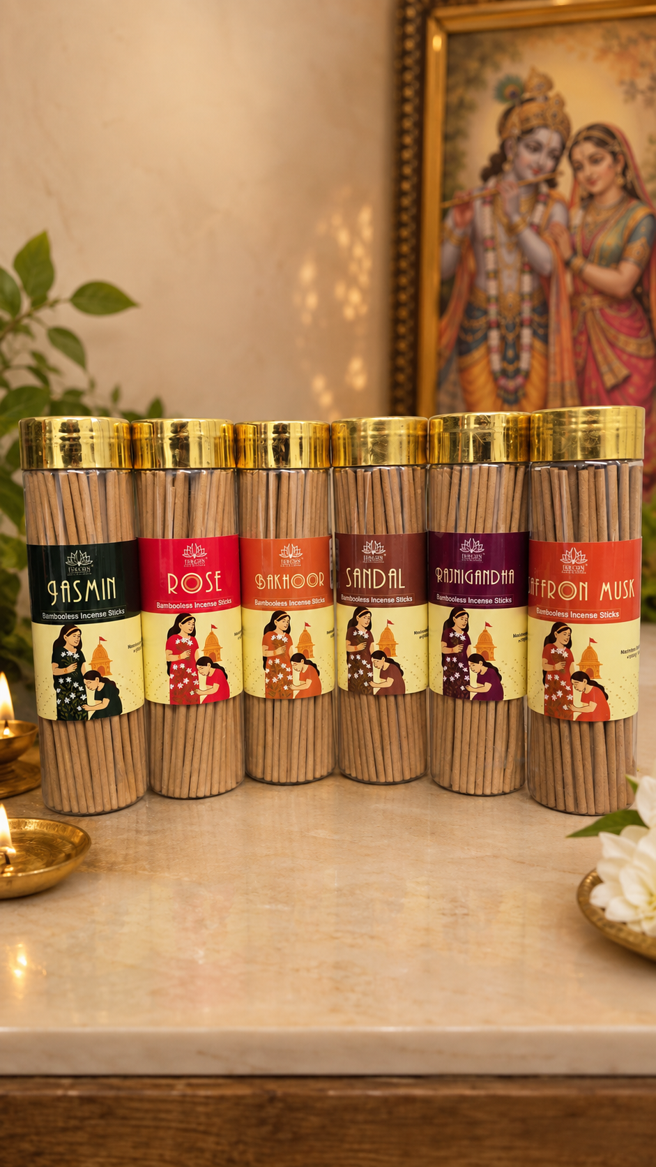 Bambooless Incense Sticks 150 g | 7 Fragrances