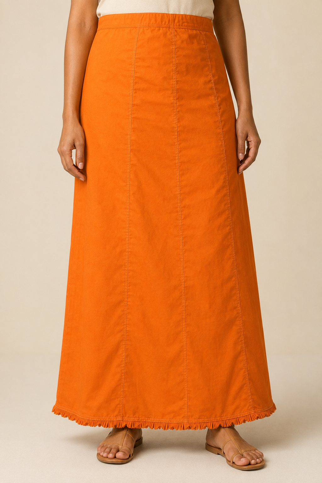 Women’s Cotton Saree Petticoat w/ Drawstring