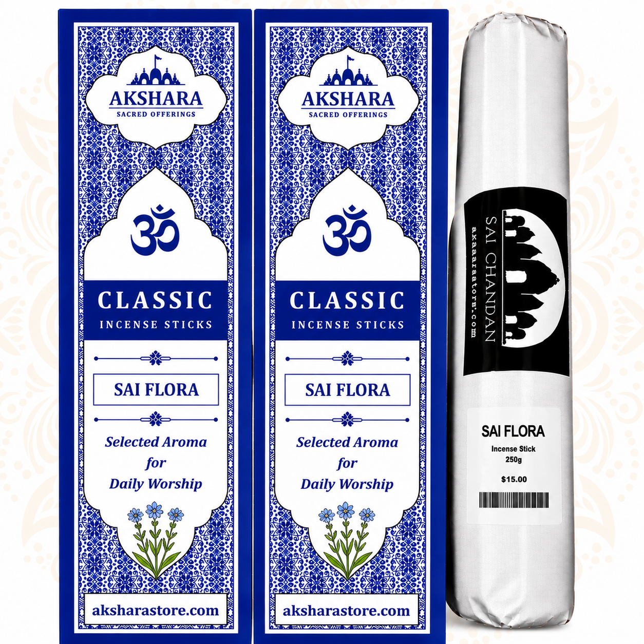 Sai Flora Incense Sticks – Floral Fragrance - Matchless Gifts