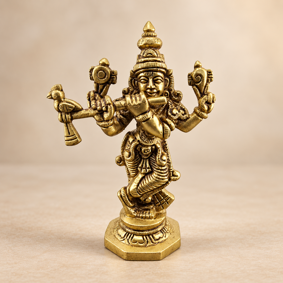 Brass Dashavatara of Vishnu Murti 4" – Choose Your Avatar