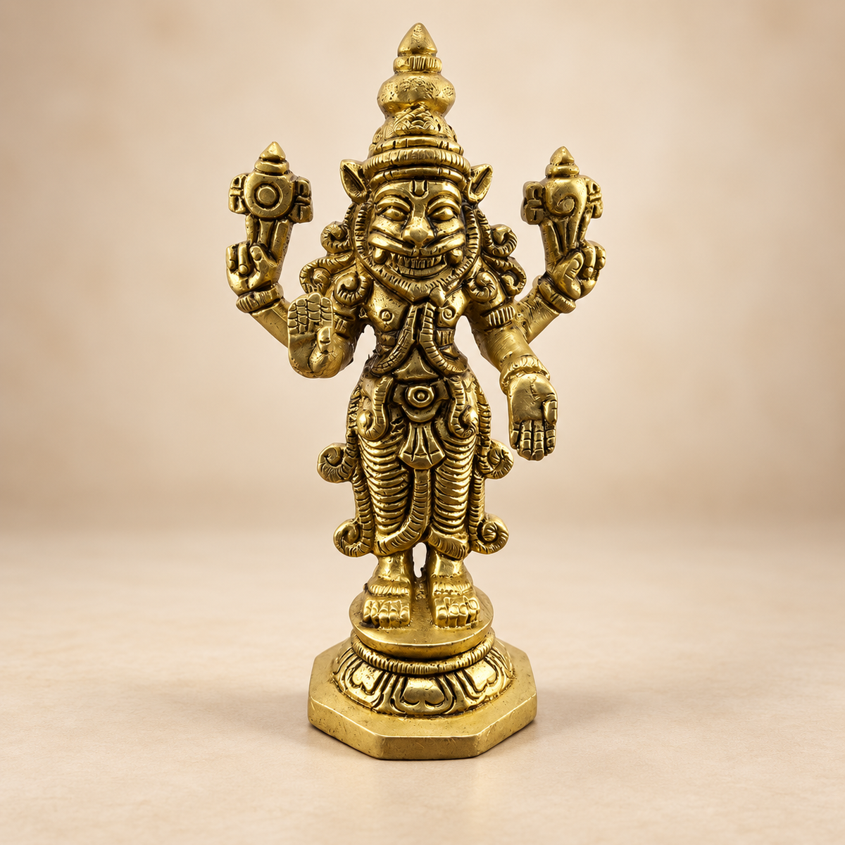 Brass Dashavatara of Vishnu Murti 4" – Choose Your Avatar