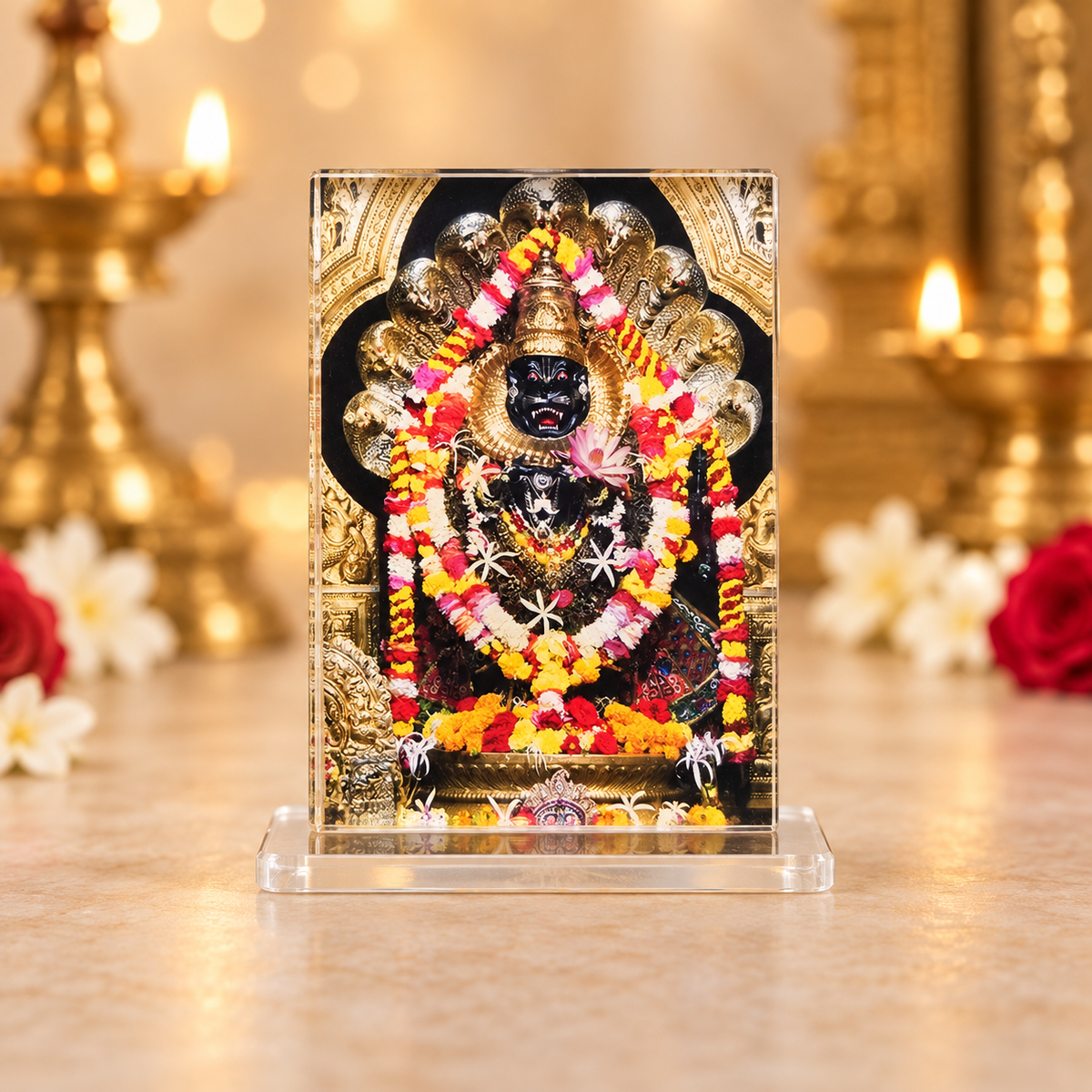 Acrylic Narasimha Photo Stand – Choose Your Size