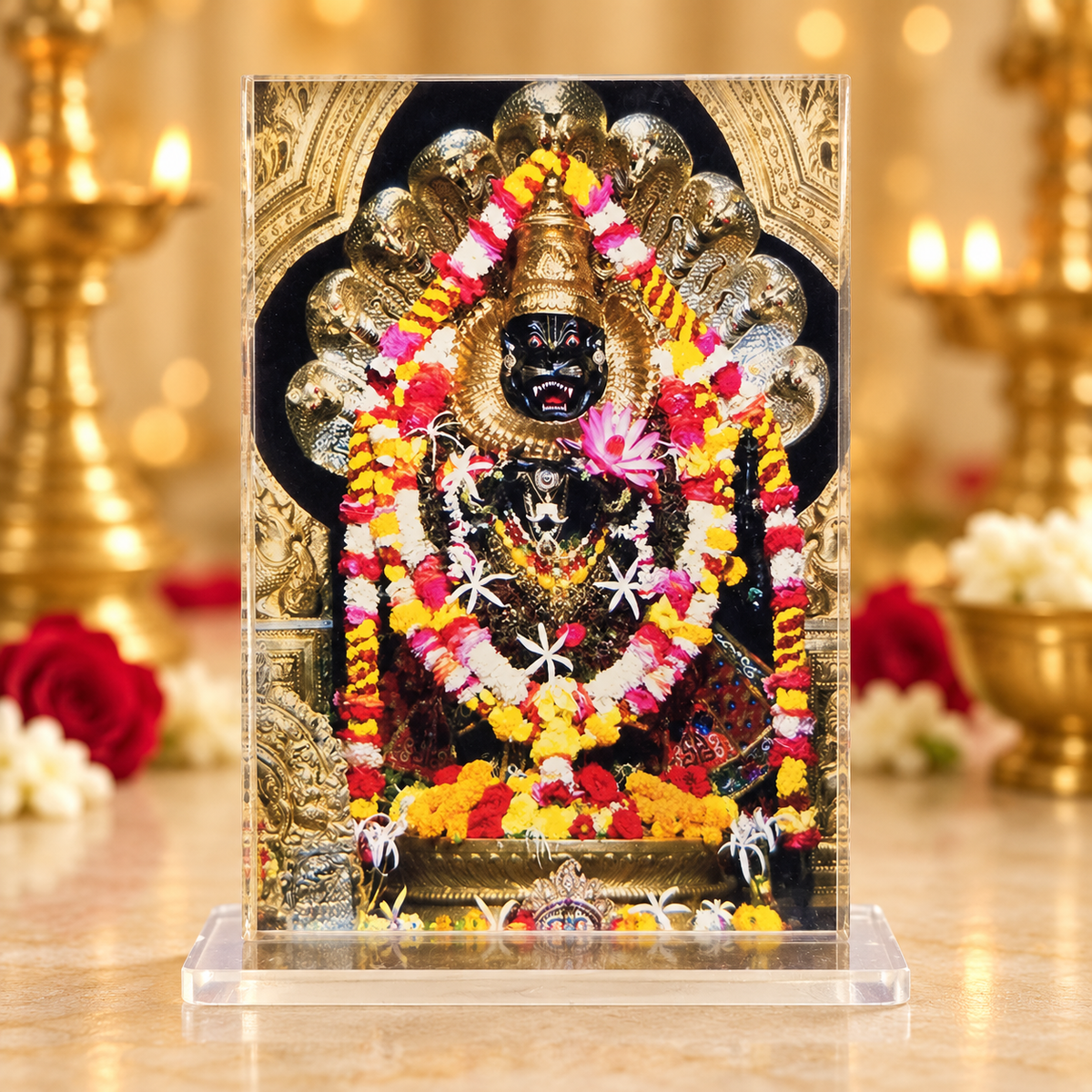 Acrylic Narasimha Photo Stand – Choose Your Size