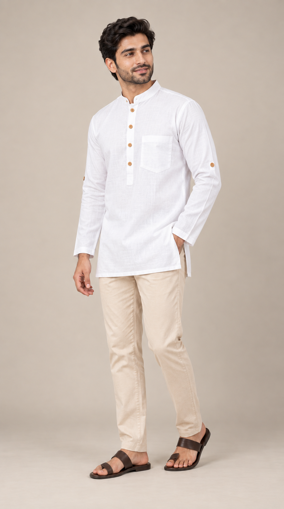 Men’s Cotton Kurta long Sleeve