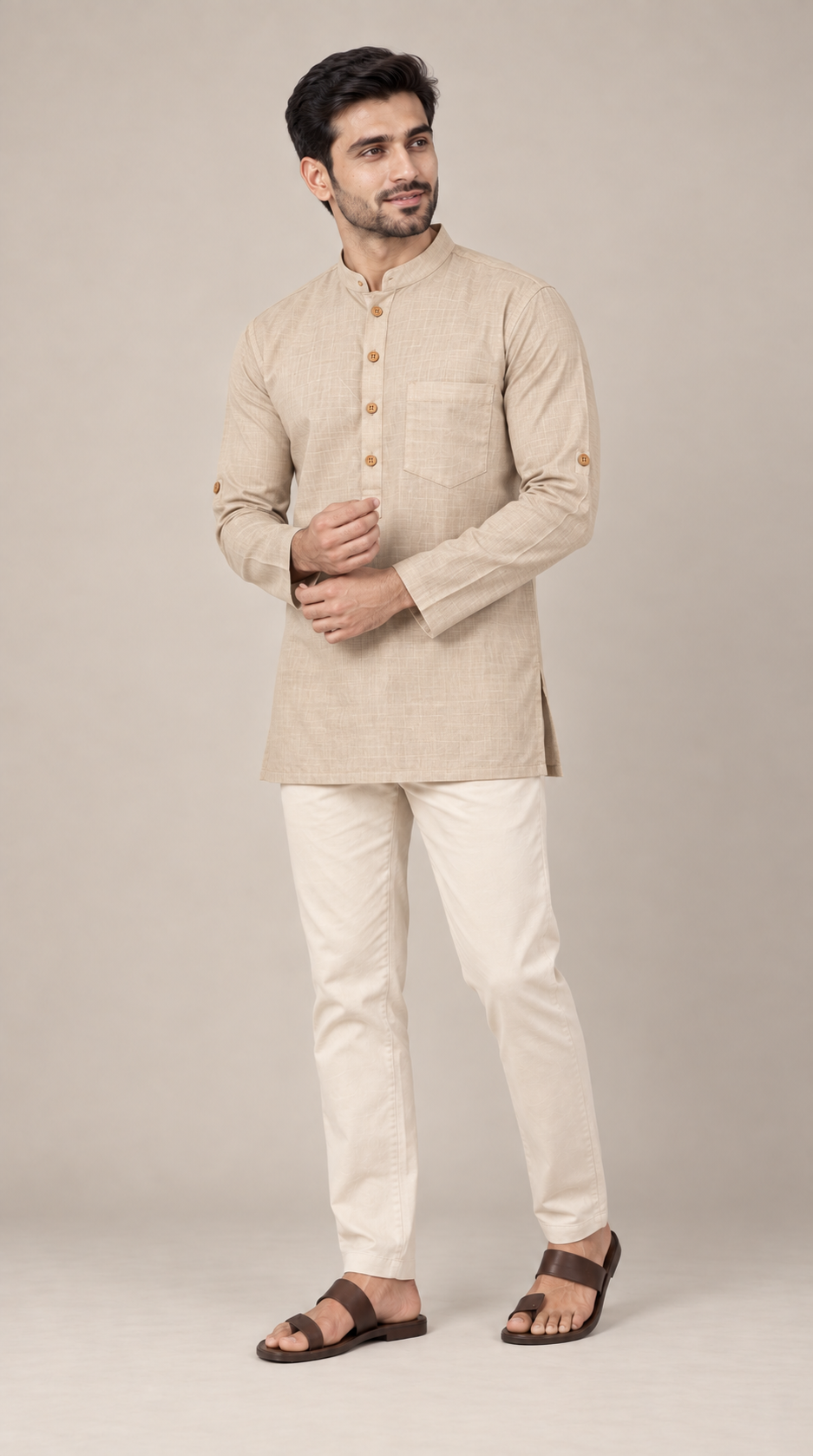Men’s Cotton Kurta long Sleeve