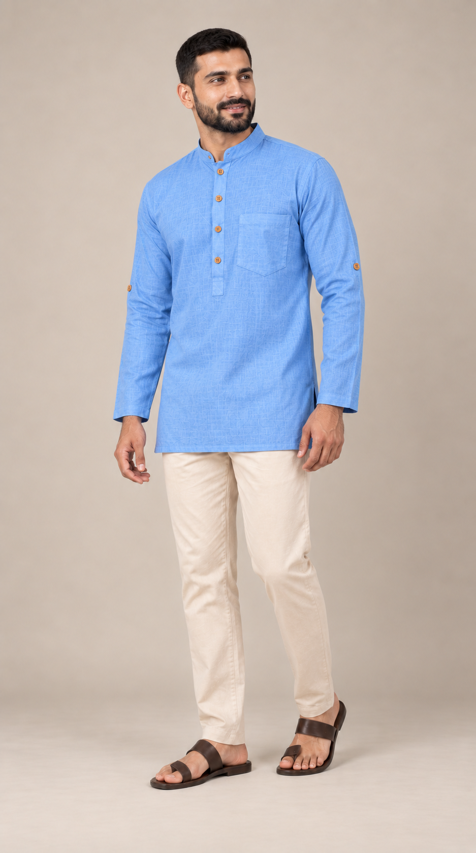 Men’s Cotton Kurta long Sleeve