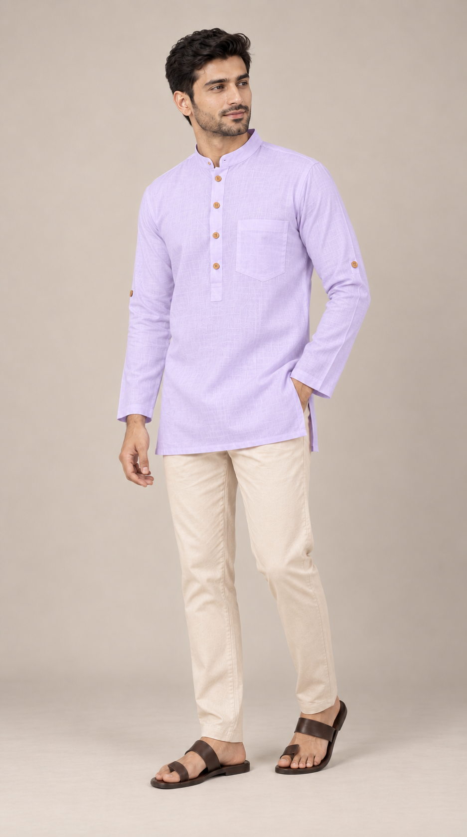 Men’s Cotton Kurta long Sleeve