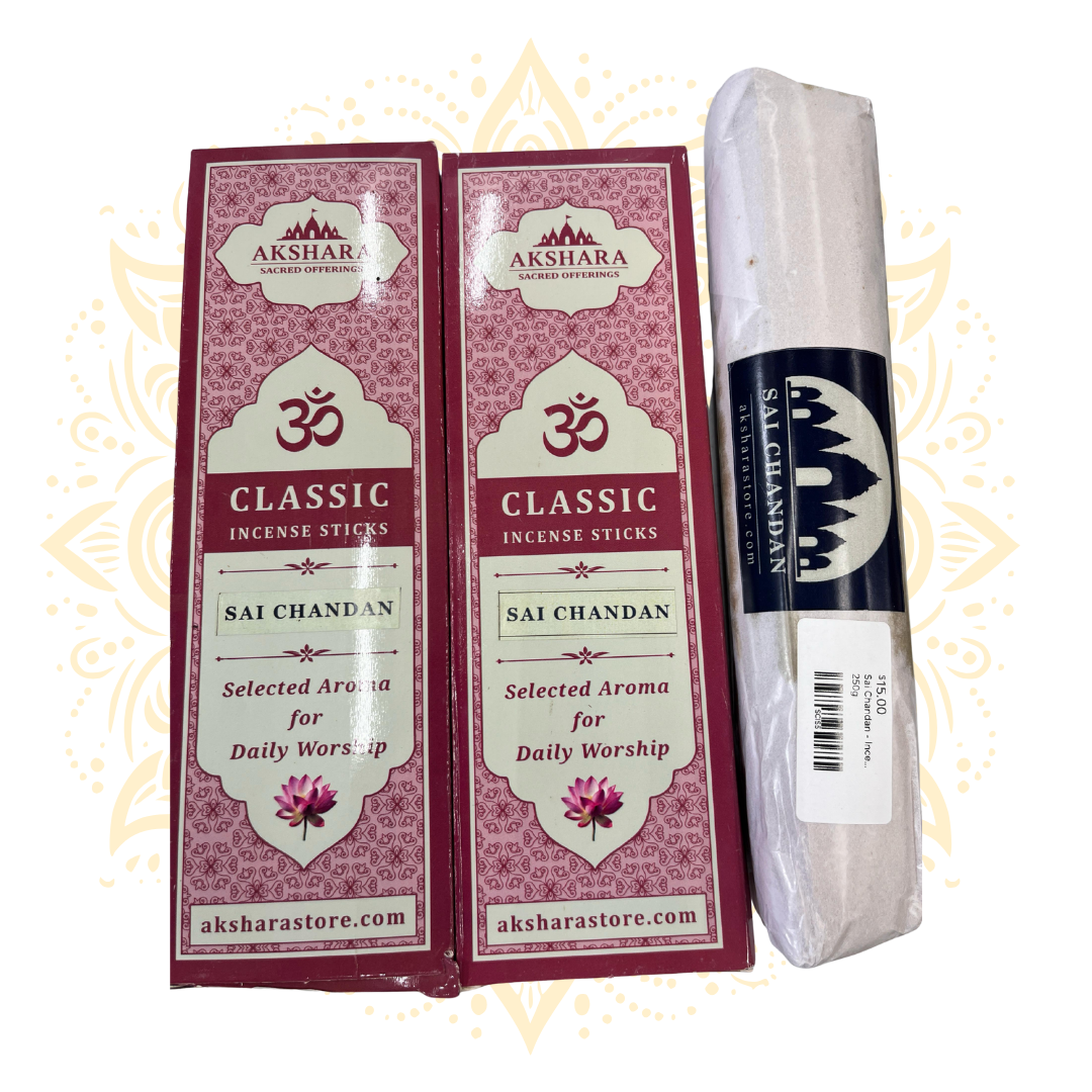 Sai Chandan Incense Sticks – Sandalwood Fragrance