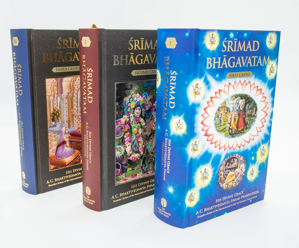 Srimad Bhagavatam Set (18 Volumes) - multiple languages available