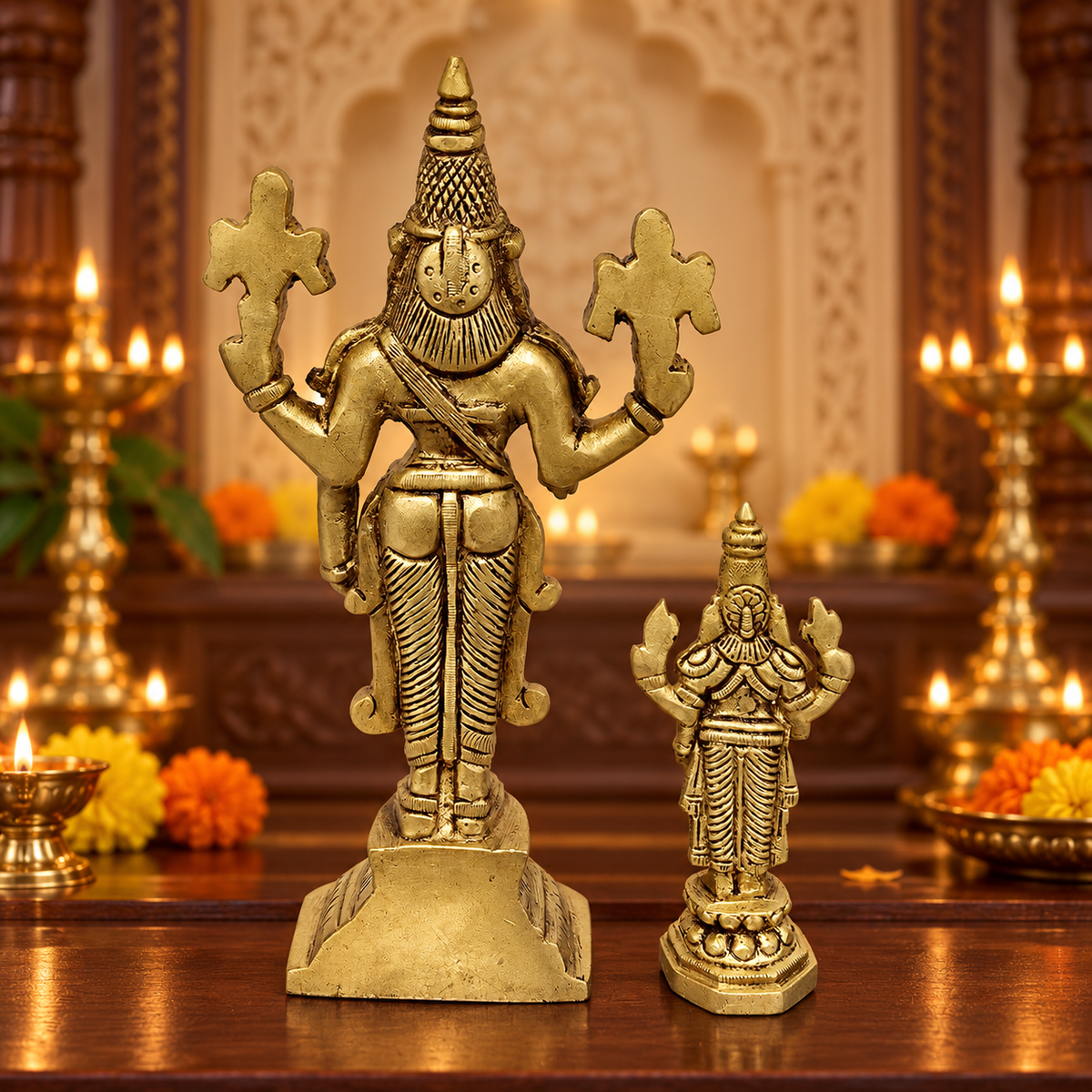 Brass Balaji Murti | Multiple Sizes
