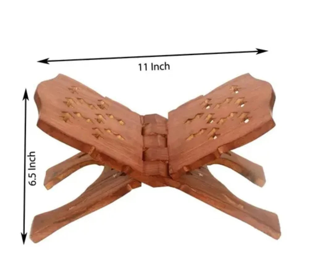 Wooden Folding Book Stand