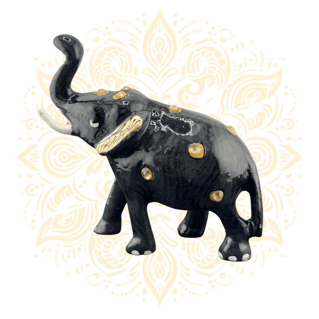 Metal Brown Elephant - Matchless Gifts