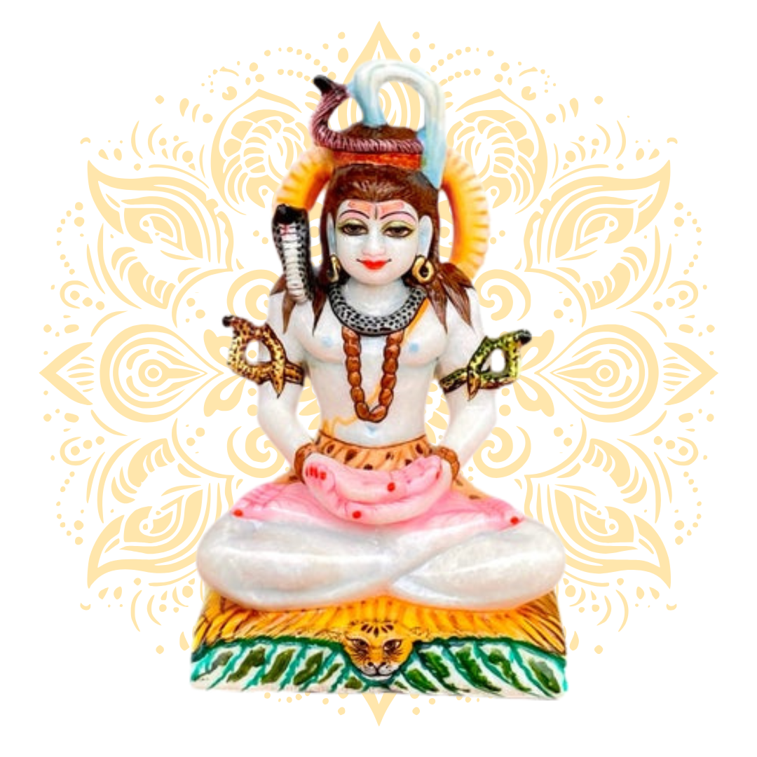 Lord Shiva Meditation Murti 10.5" - Matchless Gifts