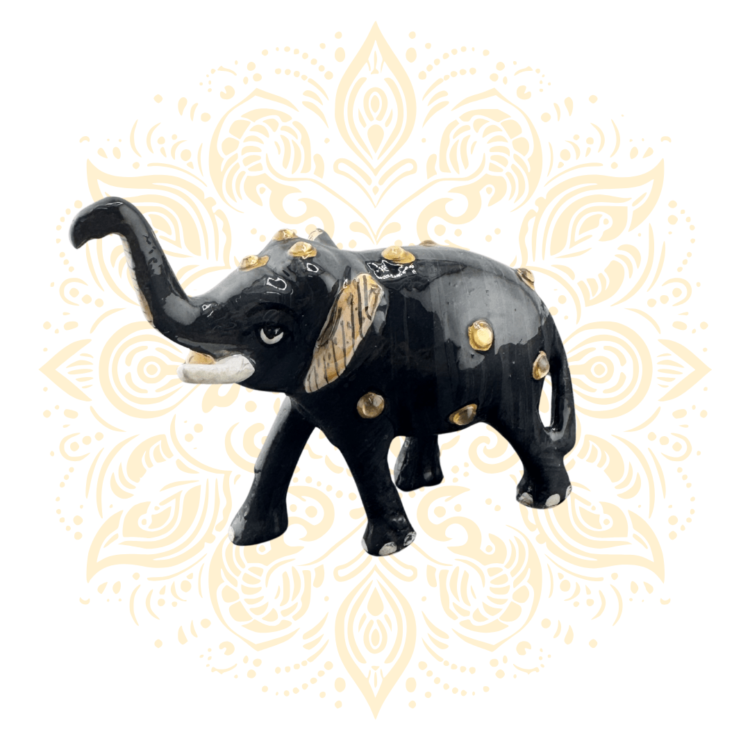 Metal Brown Elephant - Matchless Gifts