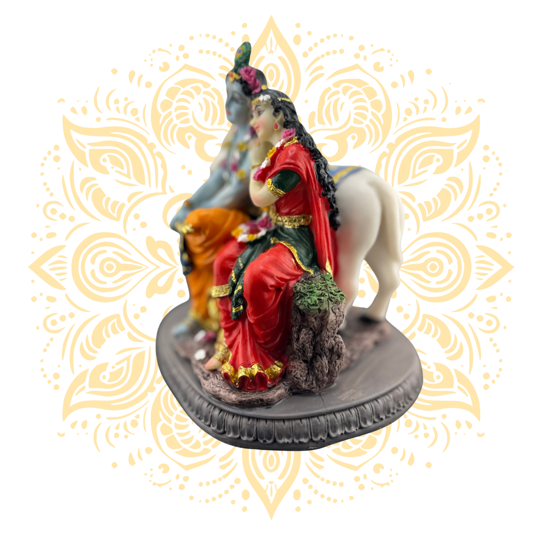 Polyresin Divine Couple 6"
