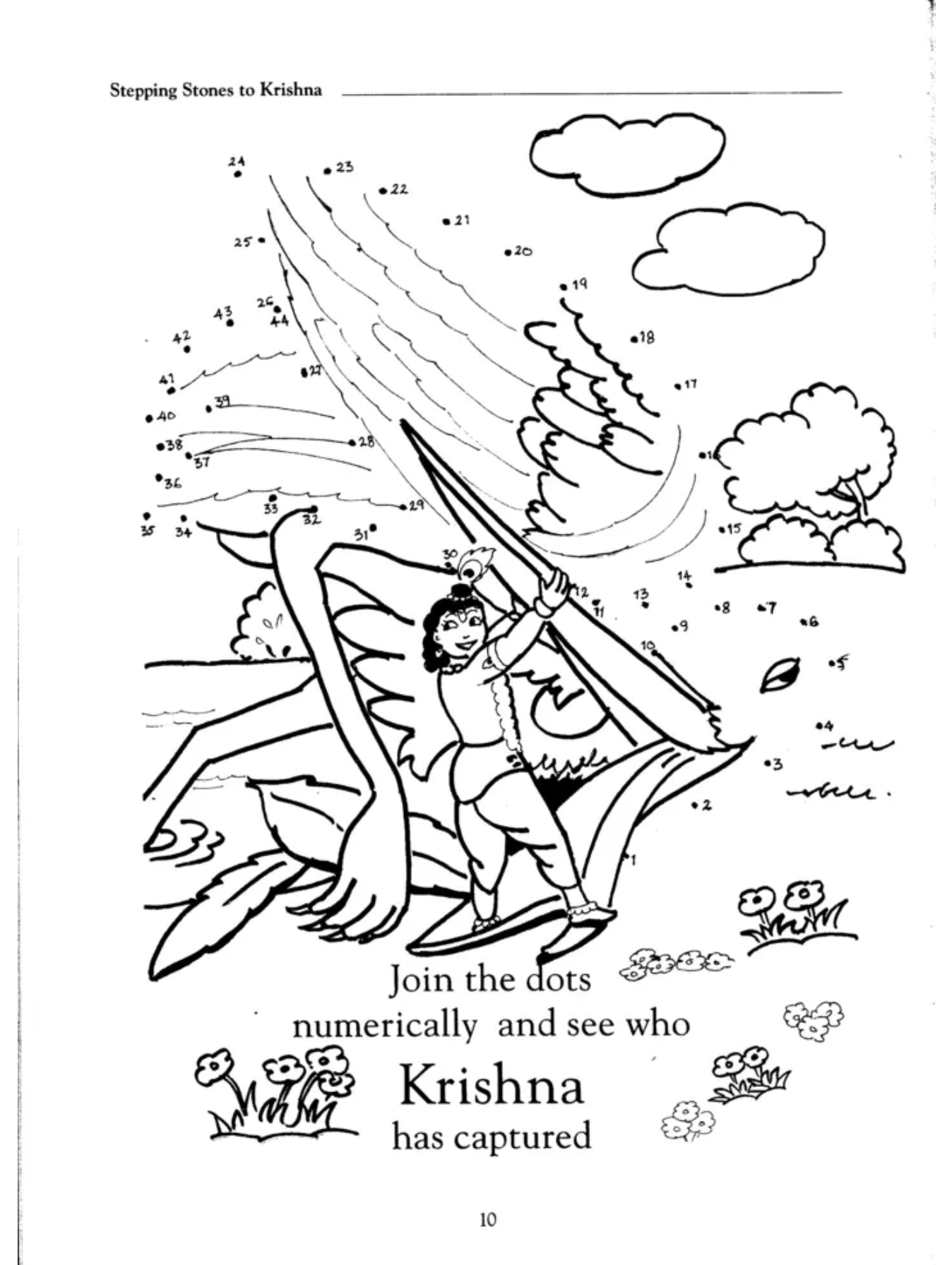 Stepping Stones: A trascendental Activity Book for Children by Ghandari Devi Dasi