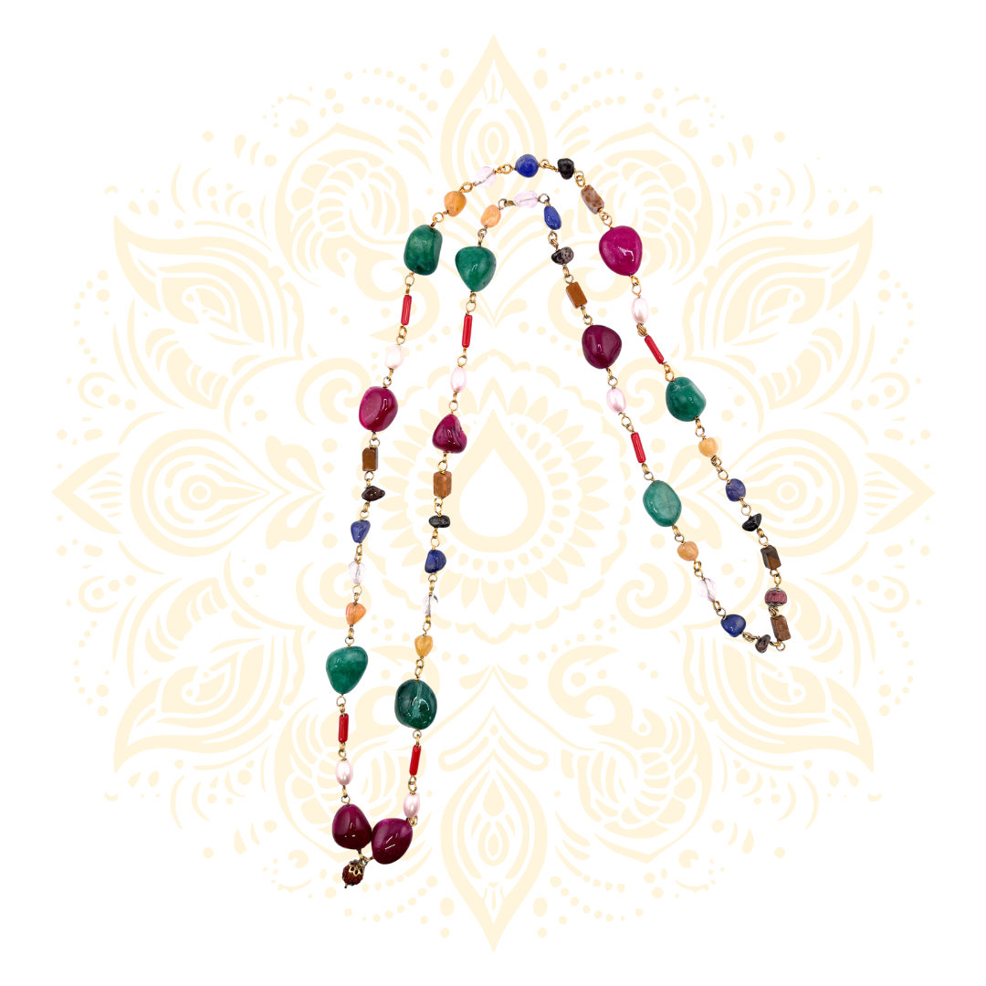 Navratan Mala Necklace