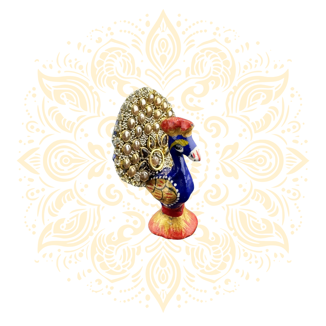 Aluminum Dancing Peacock w/ Brilliants - Matchless Gifts10