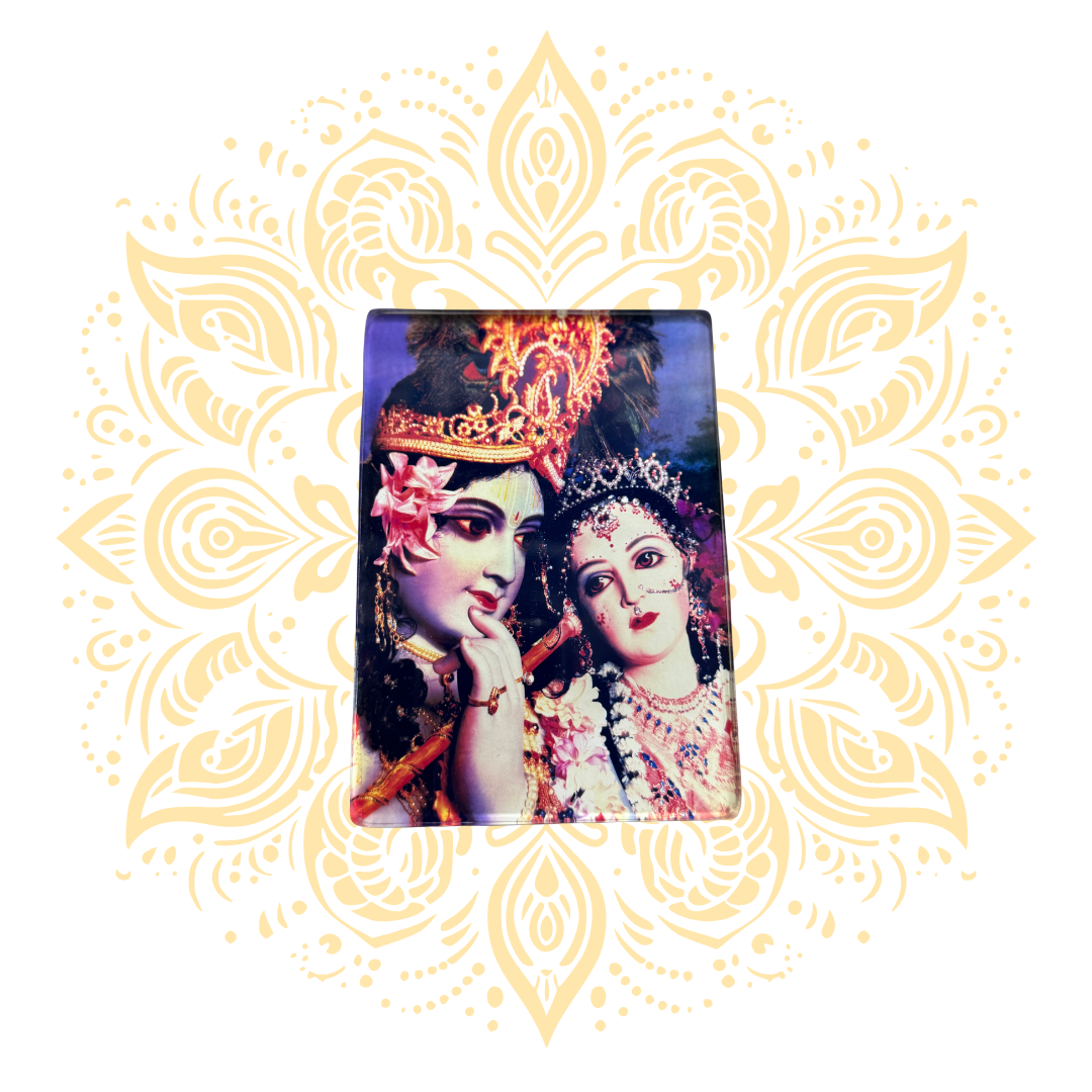 Radha Krishna Photo 4x5.5"