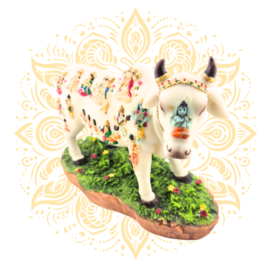 Polyresin Sacred Cow