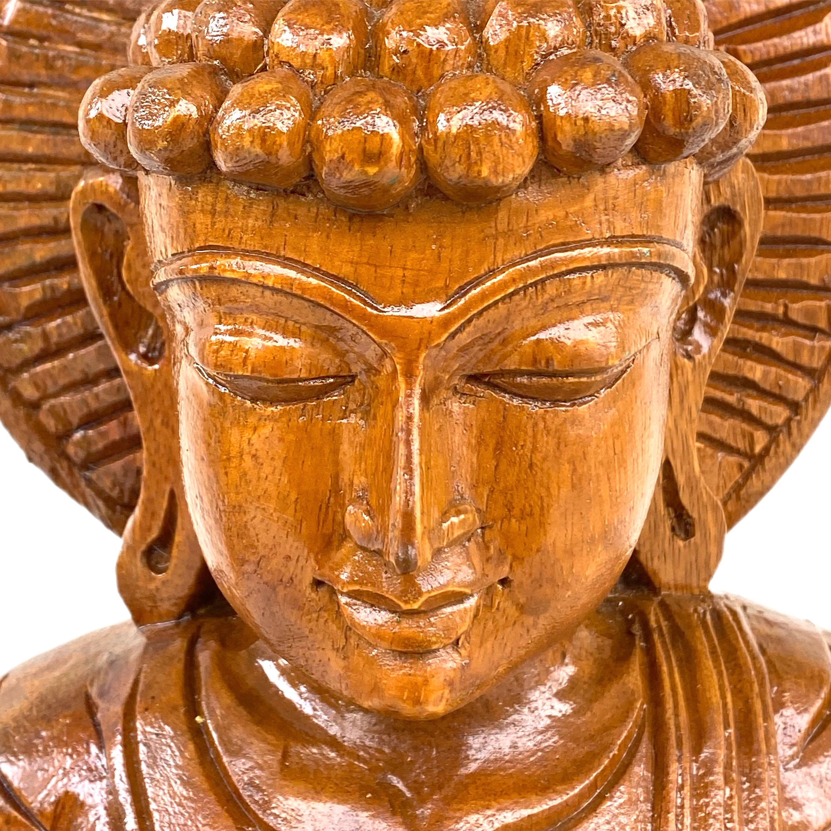 Wooden Buddha 24"