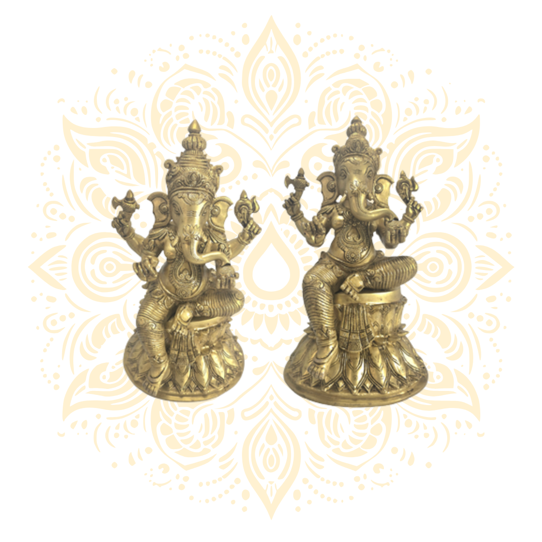 Brass Sri Ganesh Murti –16"