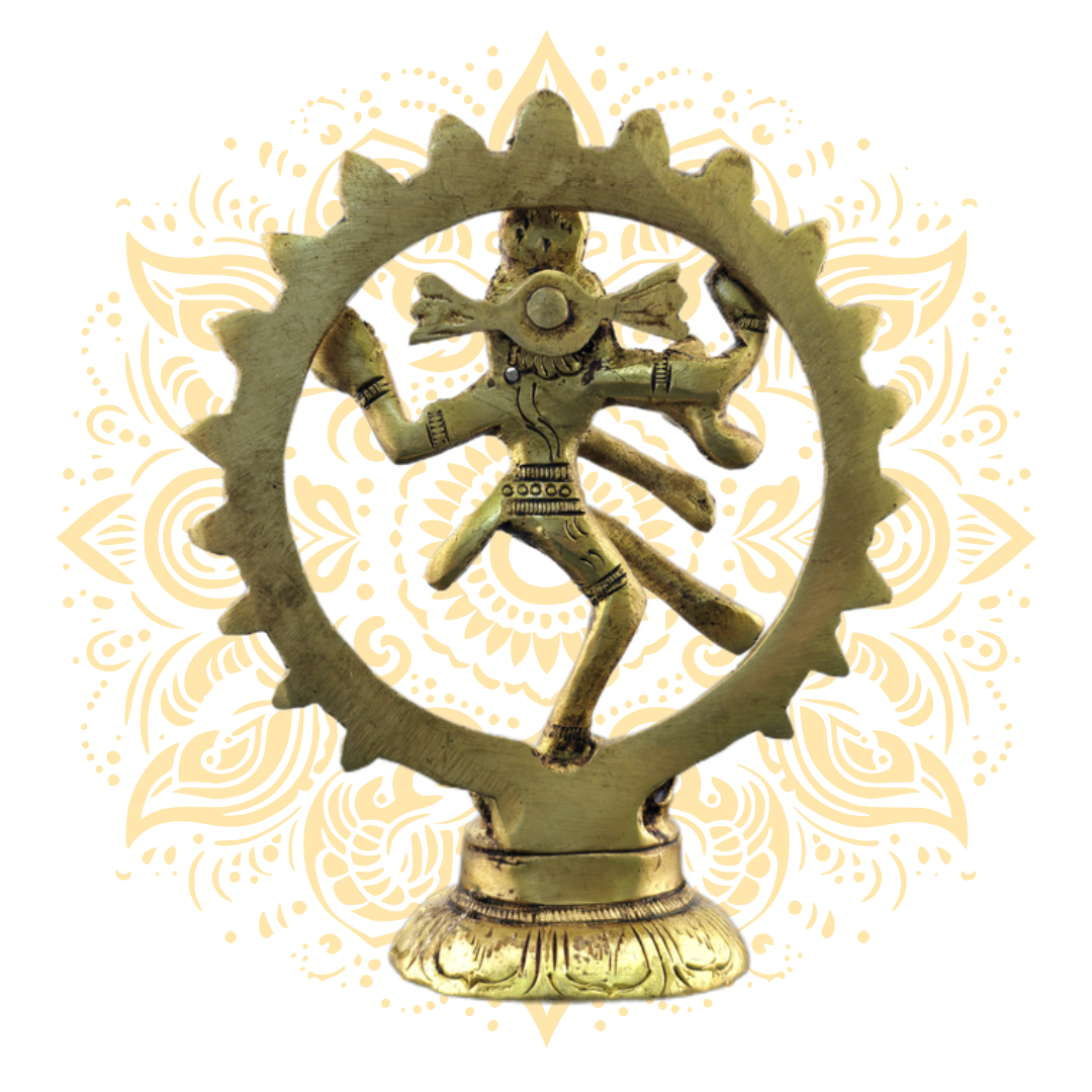 Brass Lord Shiva Nataraja Murti 4" - Matchless Gifts4