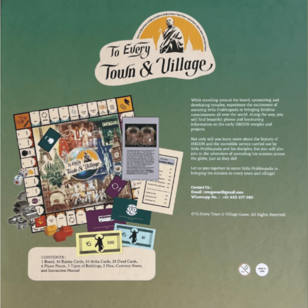 To Every Town & Village - A Board Game - Matchless Gifts33