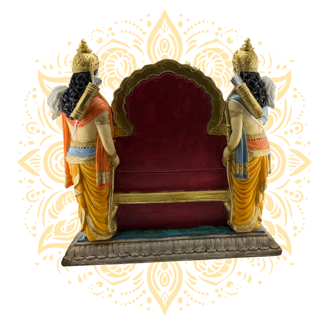 Polyresin Sita Rama Family 14" - Matchless Gifts