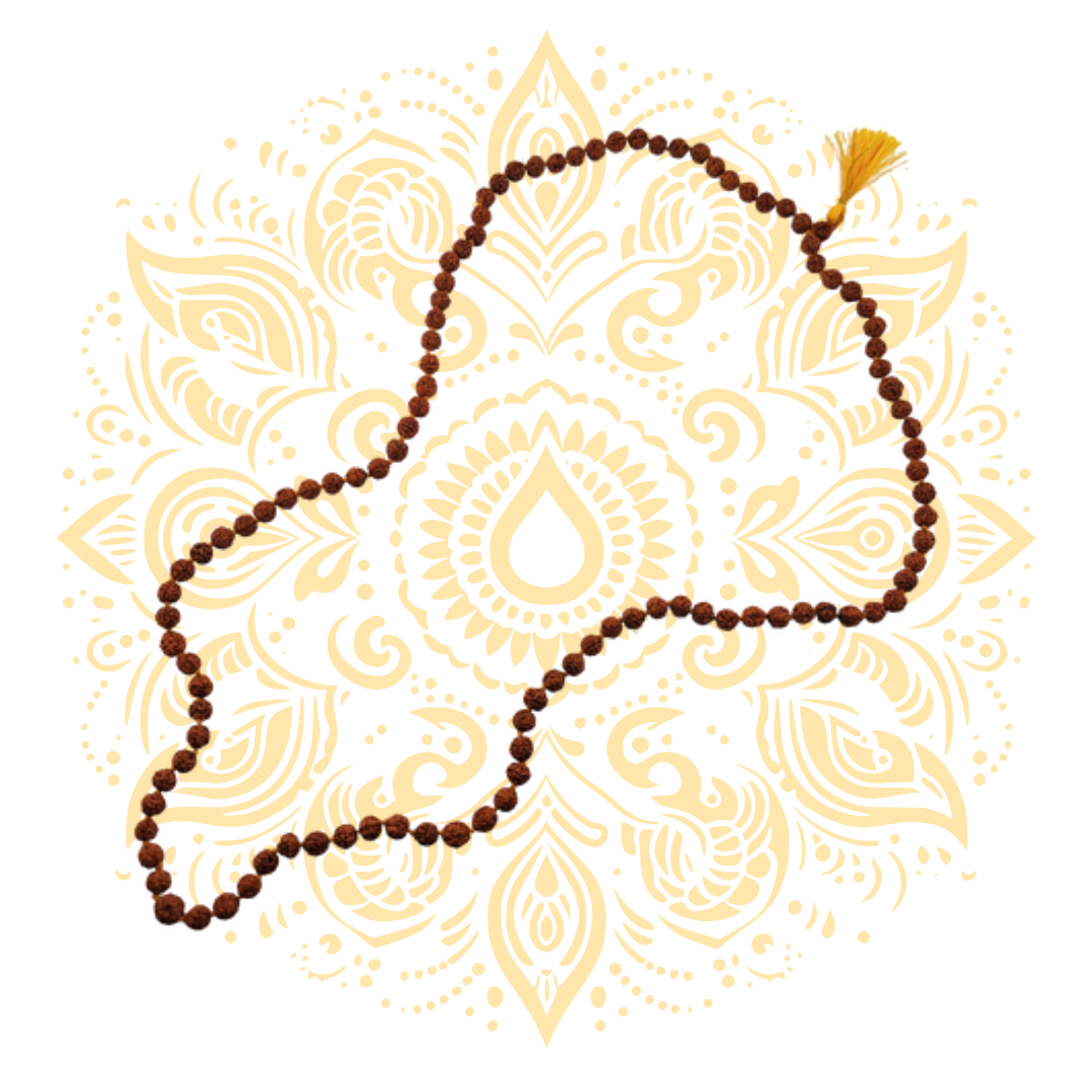 Small Rudraksha Beads Mala 32"