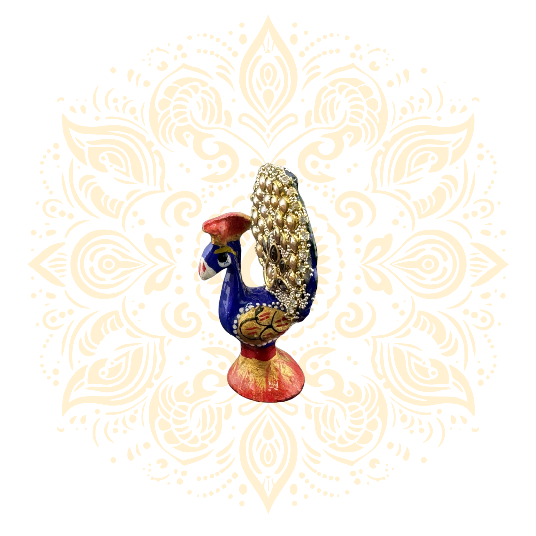 Aluminum Dancing Peacock w/ Brilliants - Matchless Gifts11