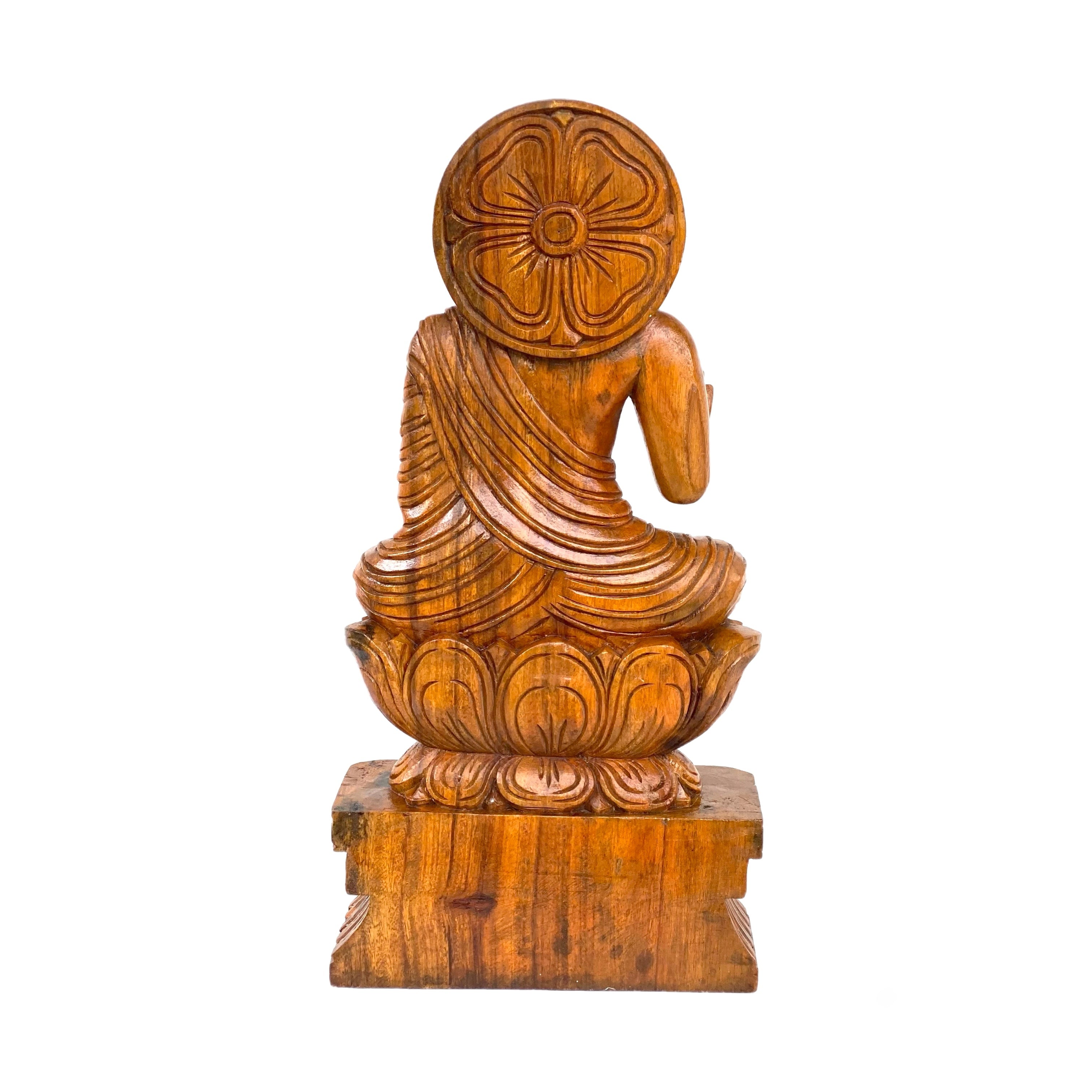 Wooden Buddha 24"